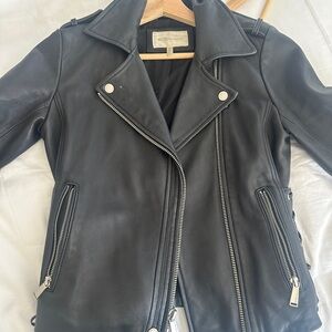 BCBGeneration-Moto Leather Jacket Size small